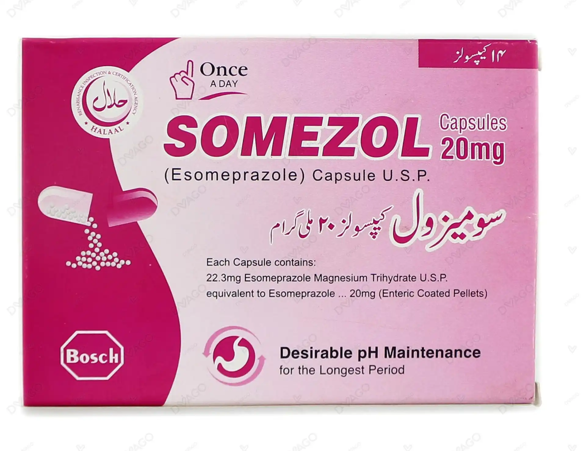 Somezol Capsules 20mg